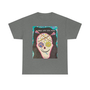 Girls with Stix Rock - SisterStix Unisex Heavy Cotton Tee