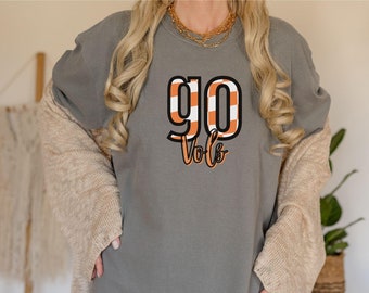 Tennessee Vols Shirt, comfort colors Vols T shirt, Football Shirt, TN Volunteers Football Shirt, Rocky top, Game Day, Vintage TN Tee