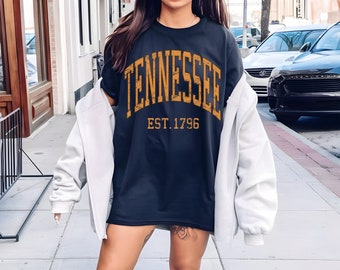 Tennessee Vols Shirt, Comfort Colors UT Vols T shirt, Football Shirt,TN Volunteers Football Shirt, Rocky top,gift for vol fan,Vintage TN Tee