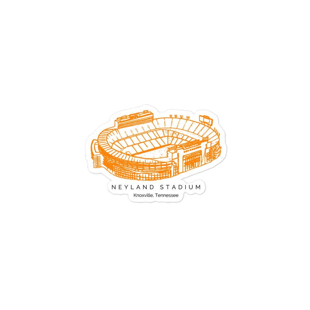 Neyland Stadium Decal, Neyland Stadium Sticker, Sticker of Neyland ...