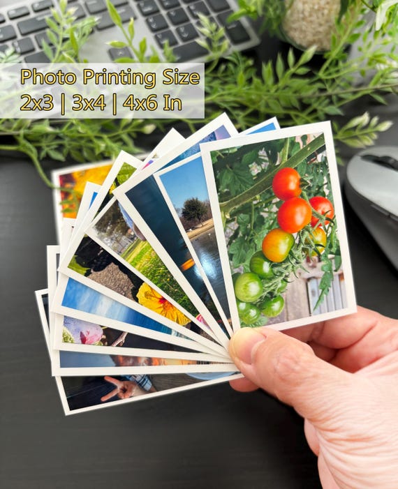 Custom Photo Prints, Professional Gloss Paper Print 2x3, 3x4, 4x6,  Photo Printing Service
