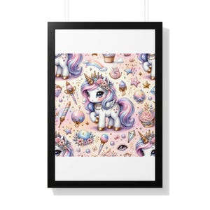 Unicorn Digital Paper: Kawaii Pastel Rainbow Glitter Pattern (Seamless Digital Download)