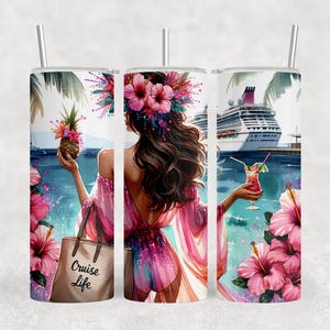 Cruise Life Tumbler Wrap, Cruising 20oz Sublimation Tumbler Wrap PNG , Cruise Ship Digital Design, Vacation Tumbler Png