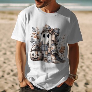 Men's Graphic Tee with Unique Fairy Tale House Design, Artistic Casual Beach Shirt