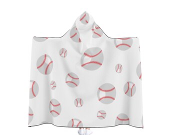 Baseball Hooded Blanket