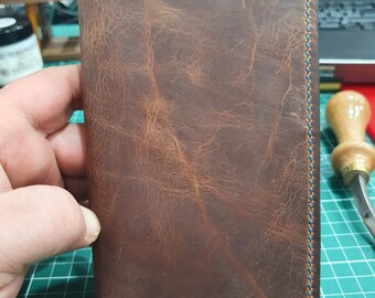 Echt lederen portemonnee