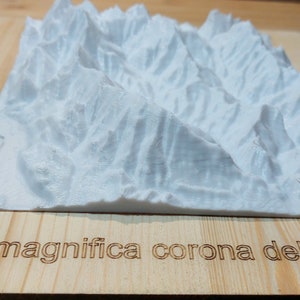3D MAP. Your trek or trip in an original and unique 3D print A surprising sculpture for an unforgettable gift. image 2
