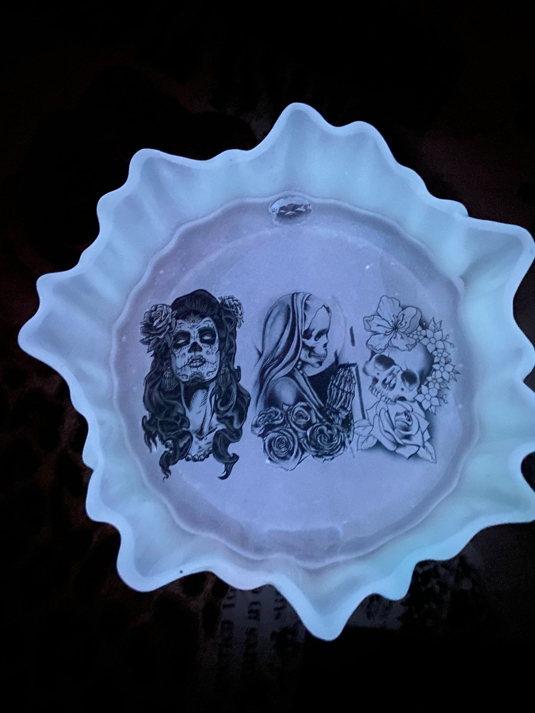 Beautiful Skeleton Bowl Etsy