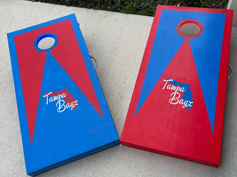 Cornhole Boards Custom Cornhole Boards Sports Cornhole Etsy