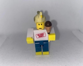 Roblox Shedletsky Blame John Mini Figure With Bird Head Gear Used Rare
