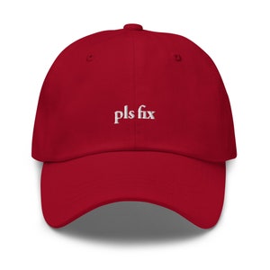 Pls Fix Dad Cap