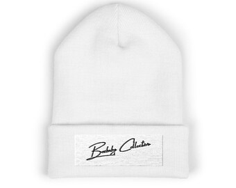 Gorro con logotipo de la marca / Gorro con puño bordado