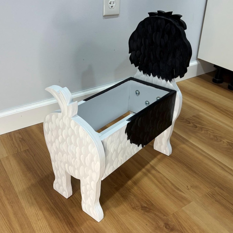 Cavapoo Cockapoo Cavachon Dog Handmade and Painted Wood Organizer ...
