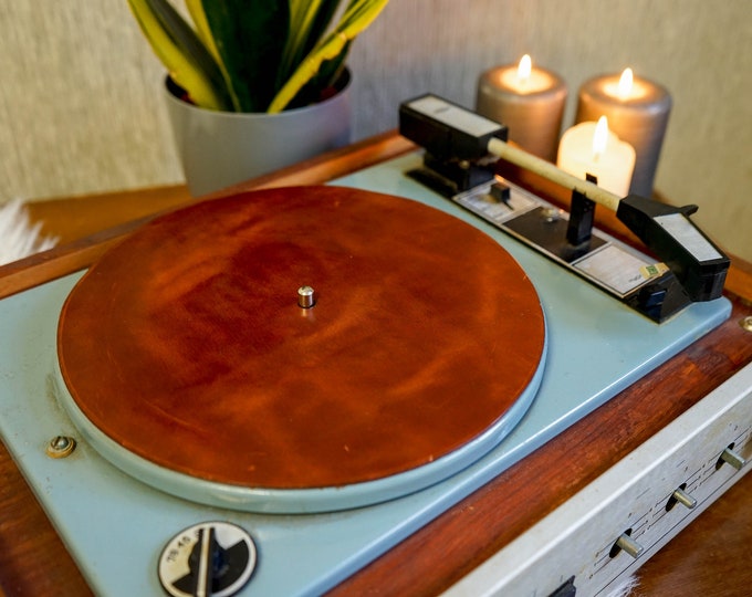 Turntable Leather Slipmat, Record Player Mat Gift, Music Slipmats, DJ