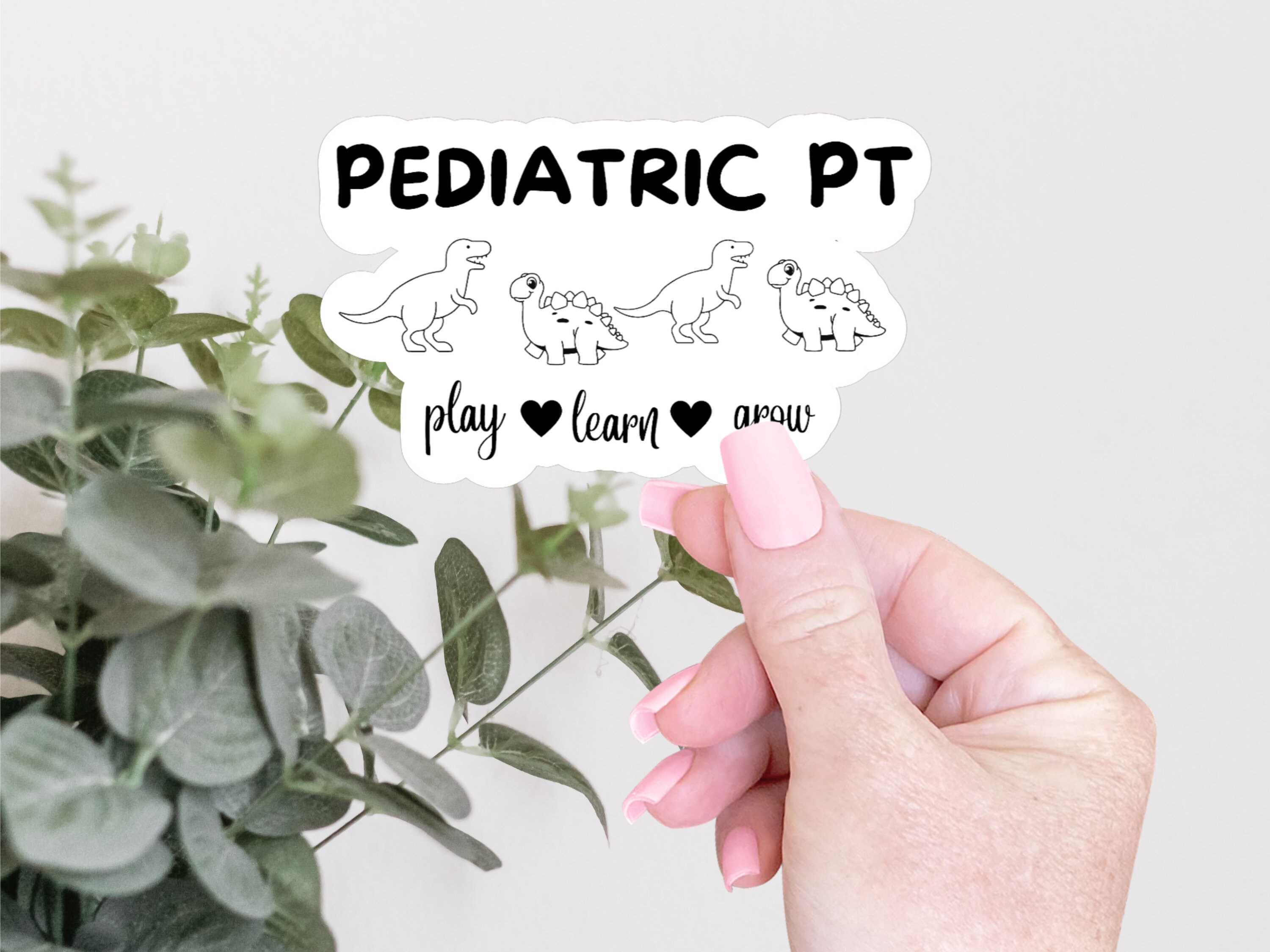 Pediatric PT Sticker, Peds PT Sticker, Physical Therapist Gift, Gift ...