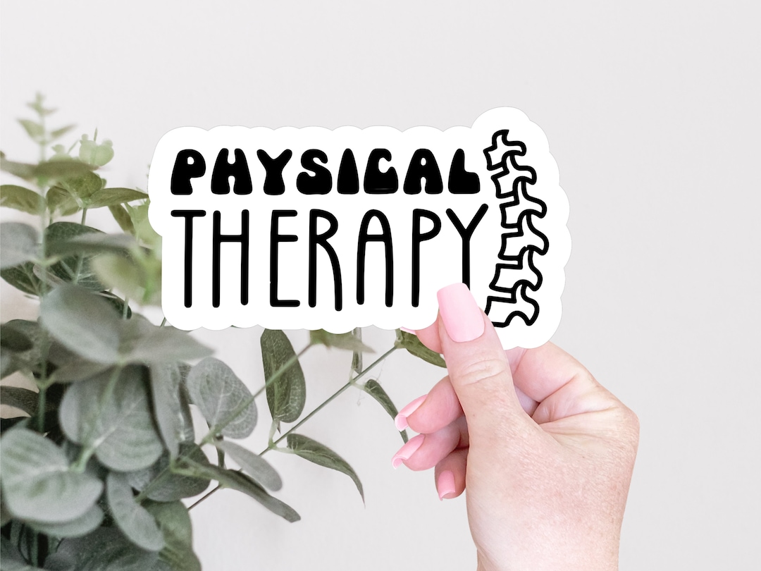 PT Sticker | Physical Therapist Sticker | Physical Therapist Gift ...