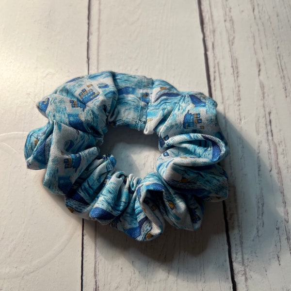 Greys Anatomy scrub cap scrunchie