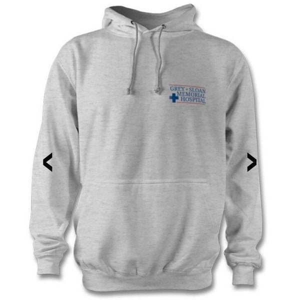Grey Sloan memorial hospital logo pullover hoodie