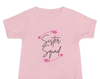 Baby Sister Squad Short Sleeve Tee