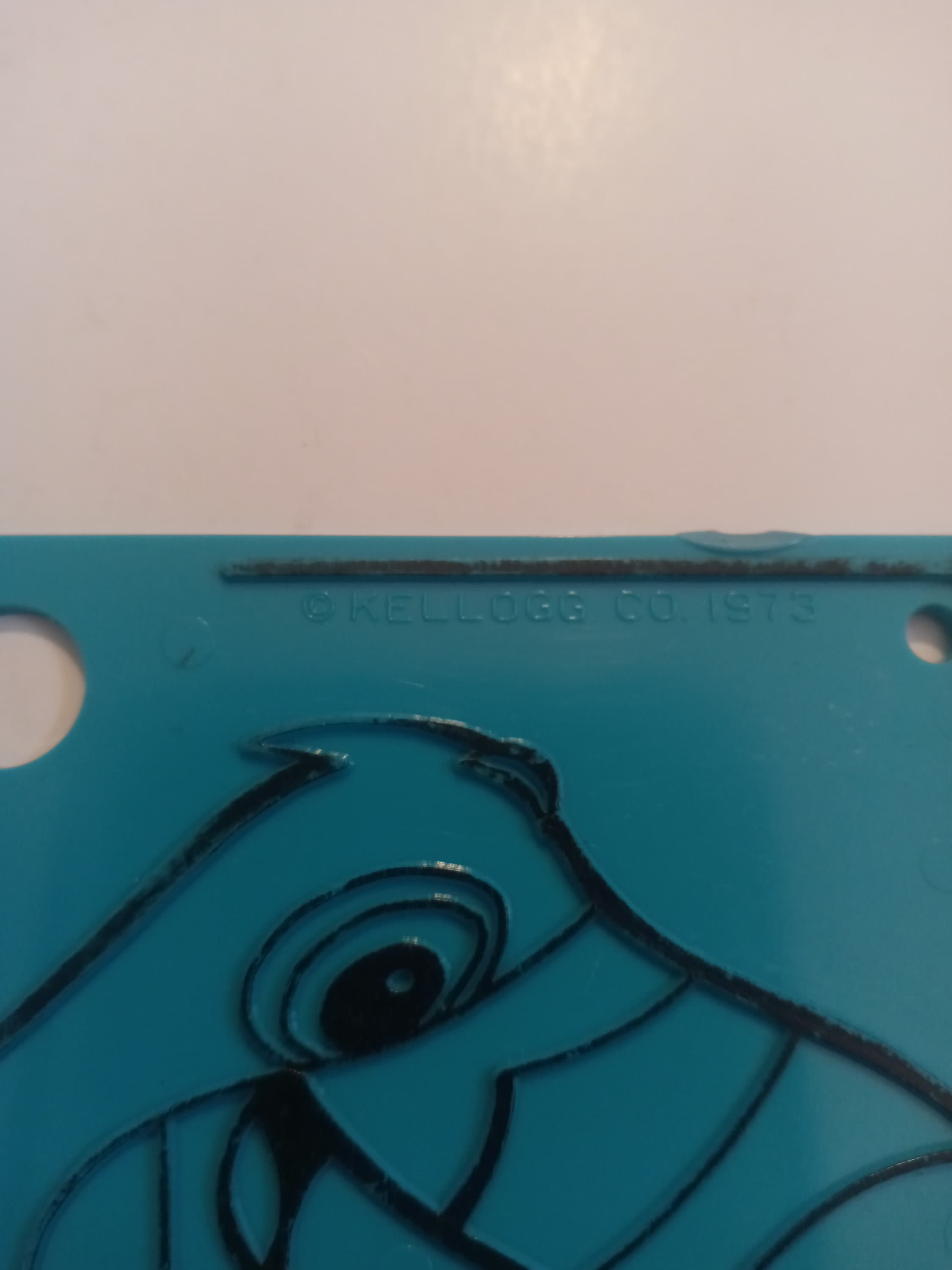 1973 Kellogg Toucan Sam Bicycle License Plate Etsy