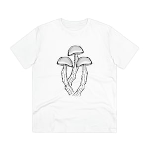 T-shirt a fungo di cotone biologico - Made in Germany - Unisex