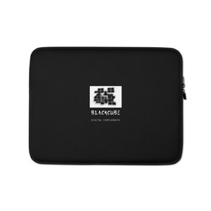 Laptop Sleeve (Black) | Prototype logo, rare | BlackCube Digital Complements