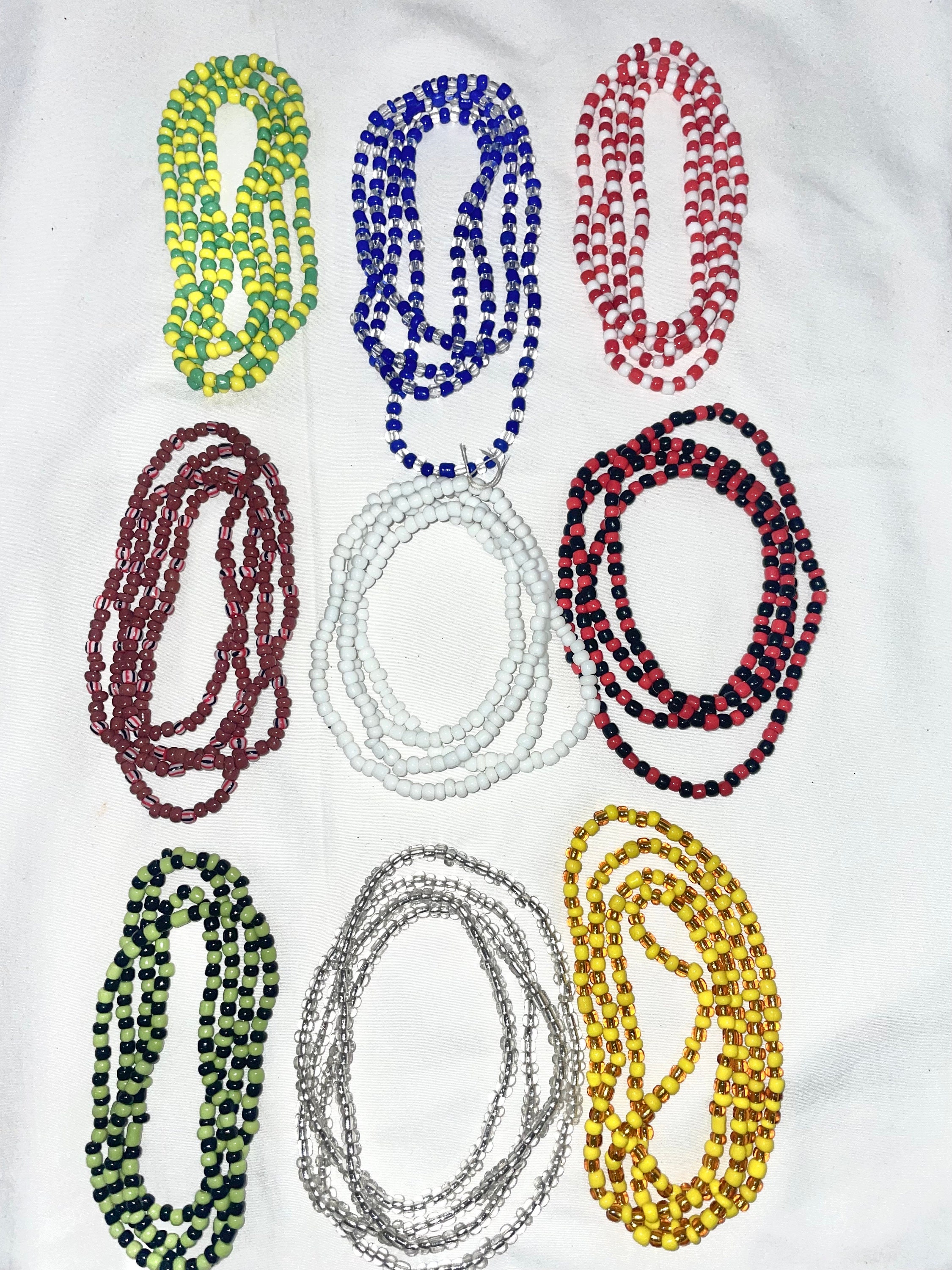 6 Collares De Santeria, Eleggua, Obbatala, Shango, Yemaya, Oshun Y Orula,  Ifa, Religion Yoruba, Afro-cubana