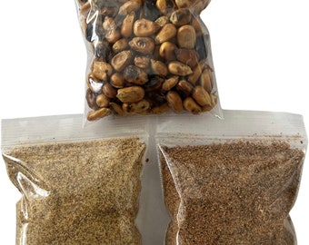 jutia ahumada pescado ahumado en polvo y maíz tostado 2 oz cada uno santeria ifa religion