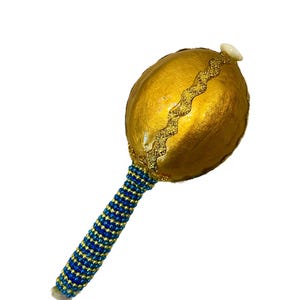 Maraca de Oshosi Santo oxossi Rattle Santeria OSHA Santo Ifa Santeria African yoruba