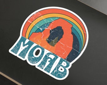 Moab Sticker, National Park Sticker, Moab Souvenir, Road Trip Sticker, Moab Trip, Vacation Sticker, National Park Sticker, Utah Sticker