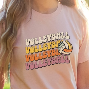 Retro Beach Volleyball, Vintage volleyball shirt, Retro volleyball shirt, Volleyball apparel, Classic volleyball, Beach volleyball