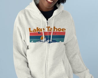 Lake tahoe zip up hoodie 2025