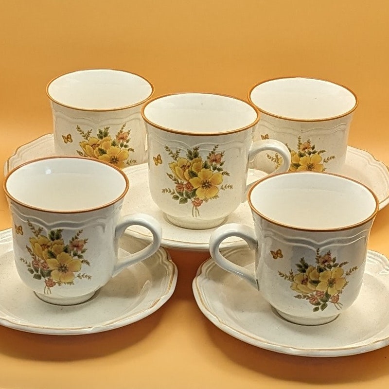 Stoneware Tea Set - Etsy
