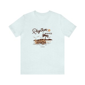 Rhythmus der Wellen | Surfer Shirt | Strandausrüstung | Florida Love | Unisex Tshirt