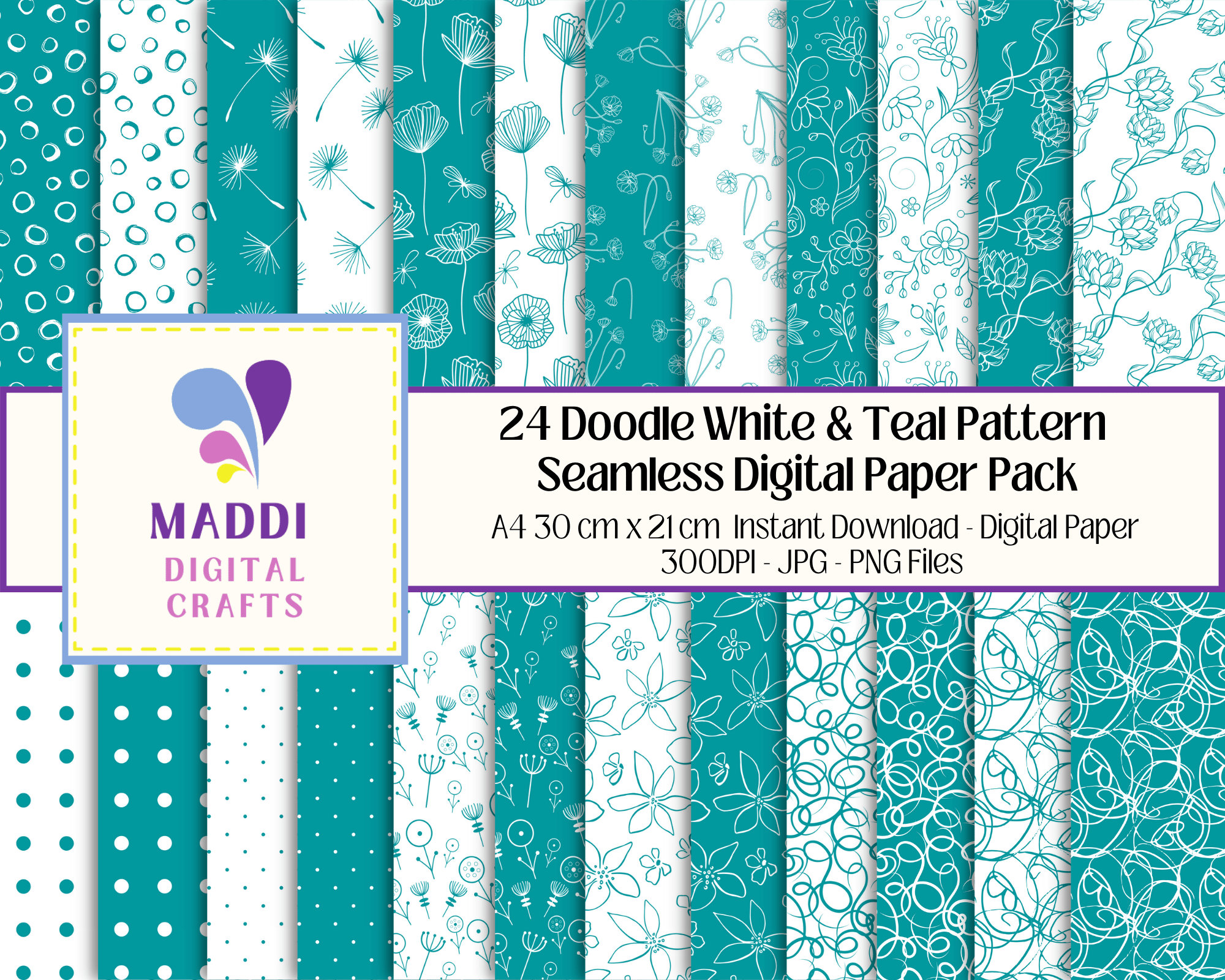 A4 PATTERNED PAPER