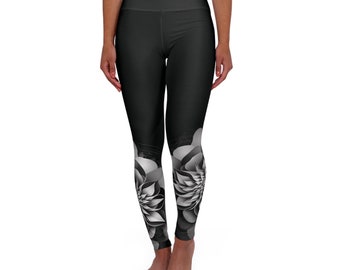 Yogabroeken met hoge taille (AOP)