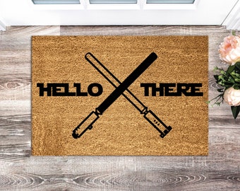 Star Wars 'Hello There' Coconut Doormat: Funny Welcome Mat