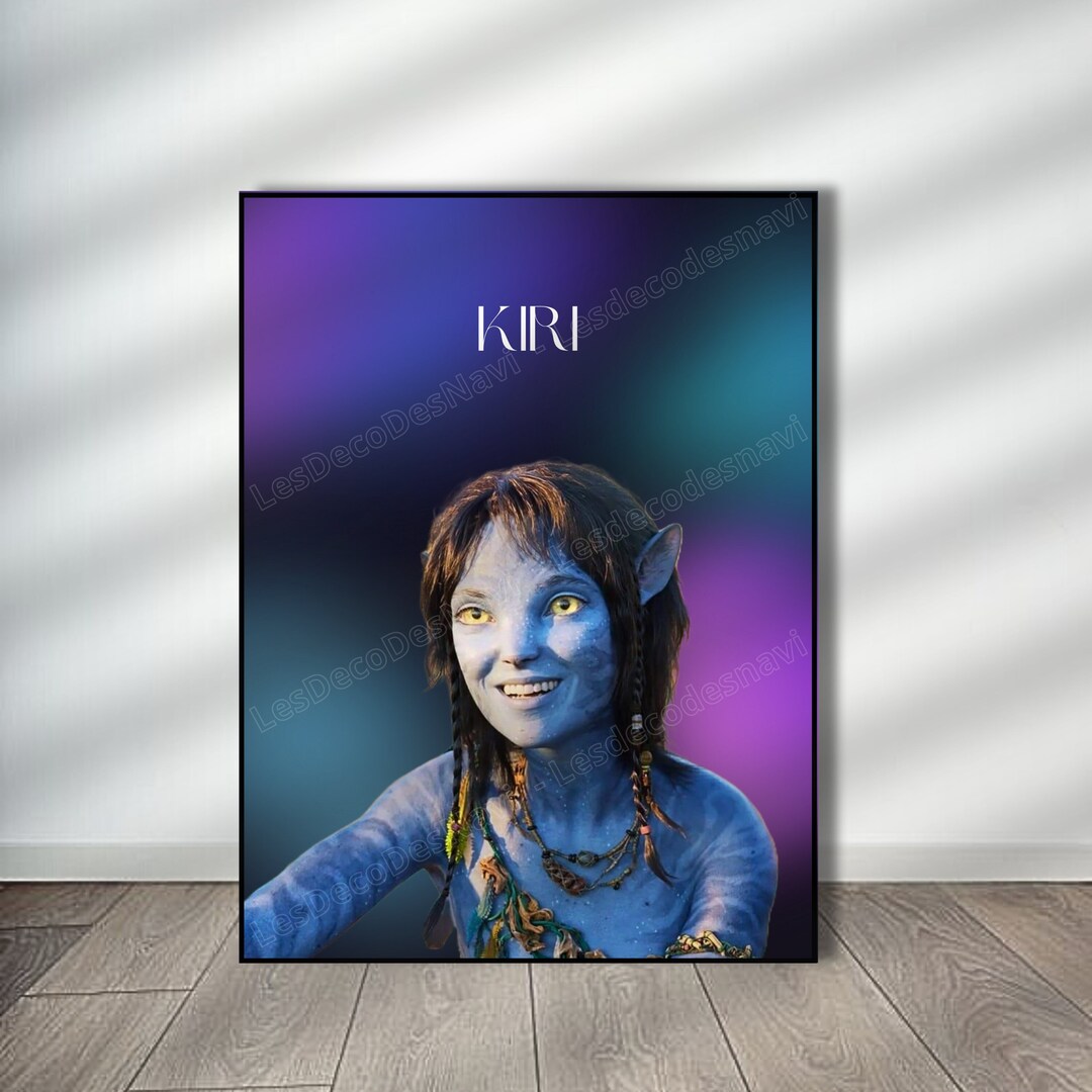 Digital Poster Kiri Avatar | the Way of Water | Digital Avatar | Wall ...