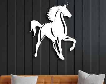 Horse Wall Art, Metal Horse Wall Decor, Home Decor, Metal Wall Decoration, Housewarming & Farmhouse Gift Wildlife Lover Gift, Wall Hangings