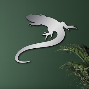 Hagedis Metal Wall Art, Metal Lizard Home Decor, Lizard Wall Decor, Woonkamer Wall Art, Outdoor Wall Decor, Lizard Lover, Lizard Gift