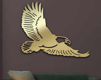 Metalen muurkunst adelaar, muurdecoratie adelaar, wandkleden, Amerikaanse adelaar, metalen adelaar teken, metalen decor liefde, gratis verzending, cadeau wanddecoratie