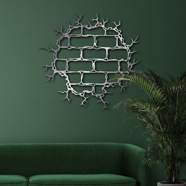 Brick Wall Art Etsy