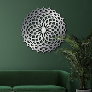 Spiral Metal Wall Art, Symmetrical Wall Art, Wall Art, Home Decor, Housewarming Gift, Metal Wall Art,  Home Decoration, Farmhouse Decor