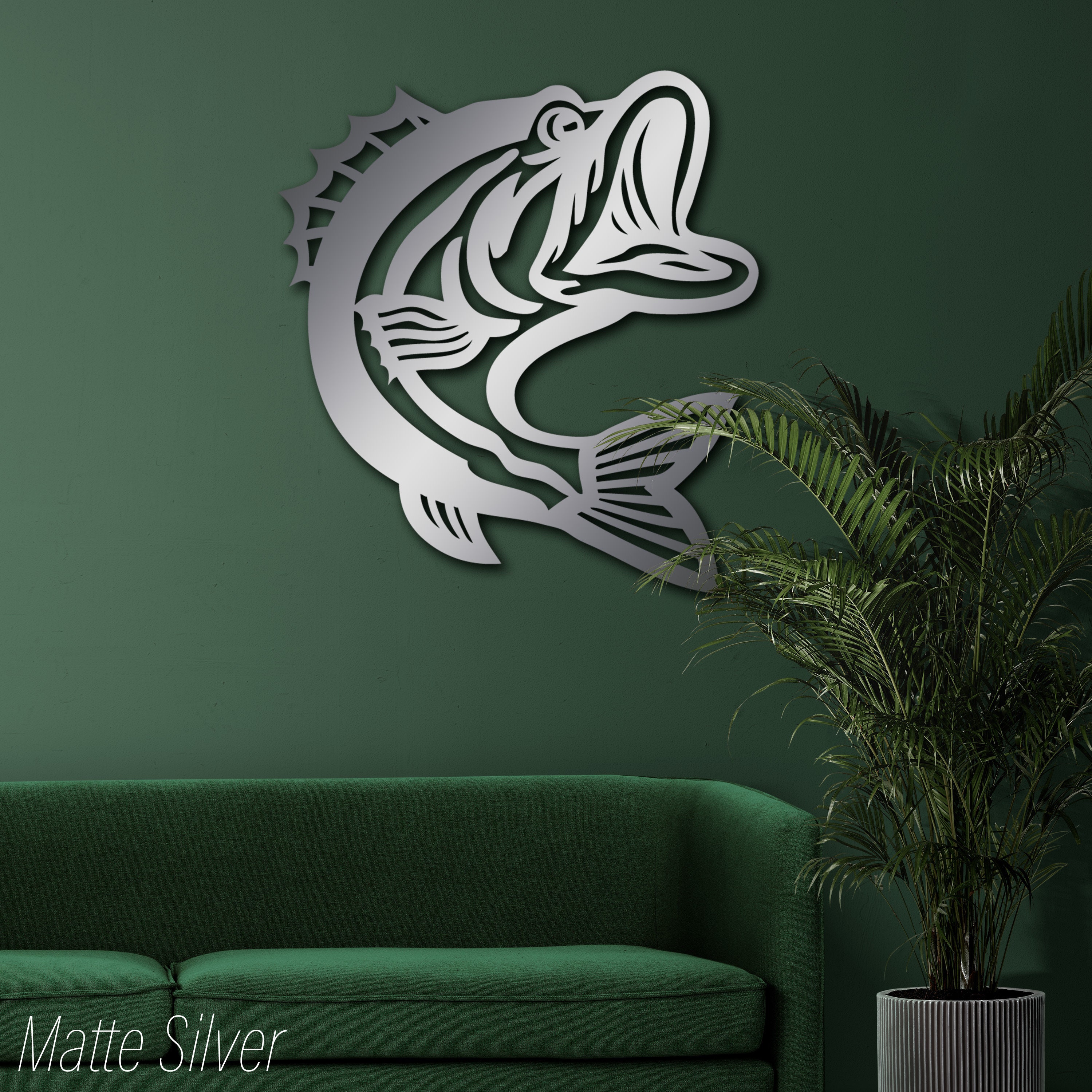 Metal Fish Wall Decor Metal Fish Wall Art Metal Fish Decor Etsy