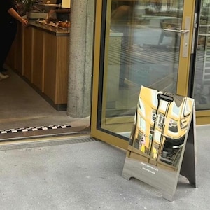 プレミアム A フレーム サイン、耐候性歩道サイン、両面舗装ボード、ネイルサロン、ビューティー センター、スパに最適