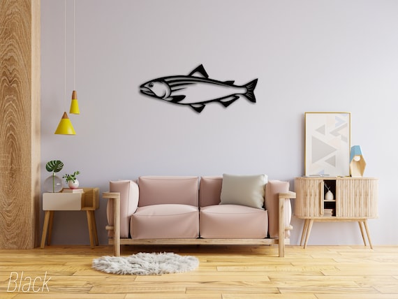 Metal Fish Wall Decor, Fish Wall Art, Metal Fish Decor, Home Decor, Home Wall  Art, Fish Wall Art, Bathroom Wall Decor, Fish Wall Hanging -  Canada