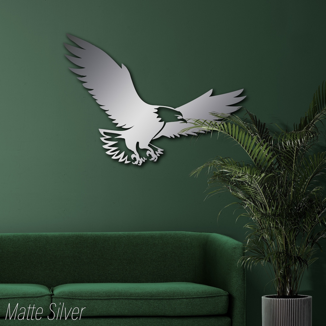 Eagle Metal Wall Art Eagle Wall Decor Wall Hangings Etsy