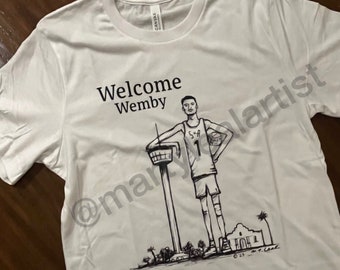 Welcome Wemby t-shirt for San Antonio Spurs fans
