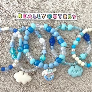 Kawaii Charm Bracelet Set