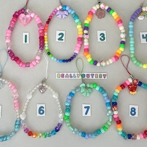 Beaded Phone Strap Accessory